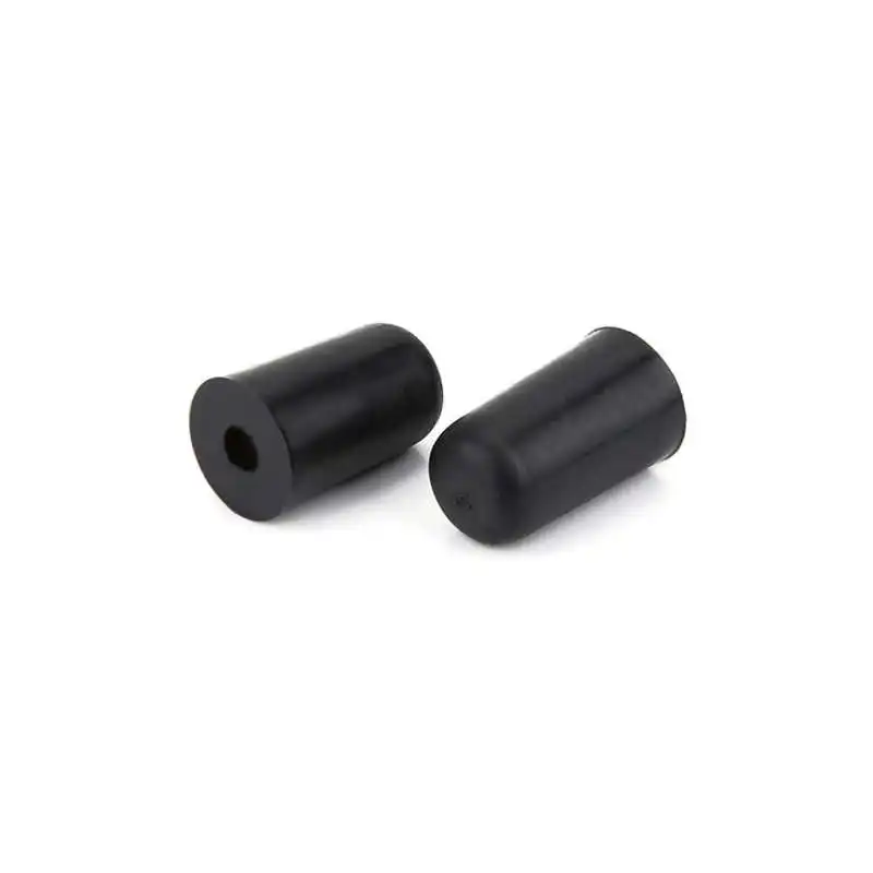 4Pcs Black rubber tip for cello endpin non slip cap instrument protector cello support parts
