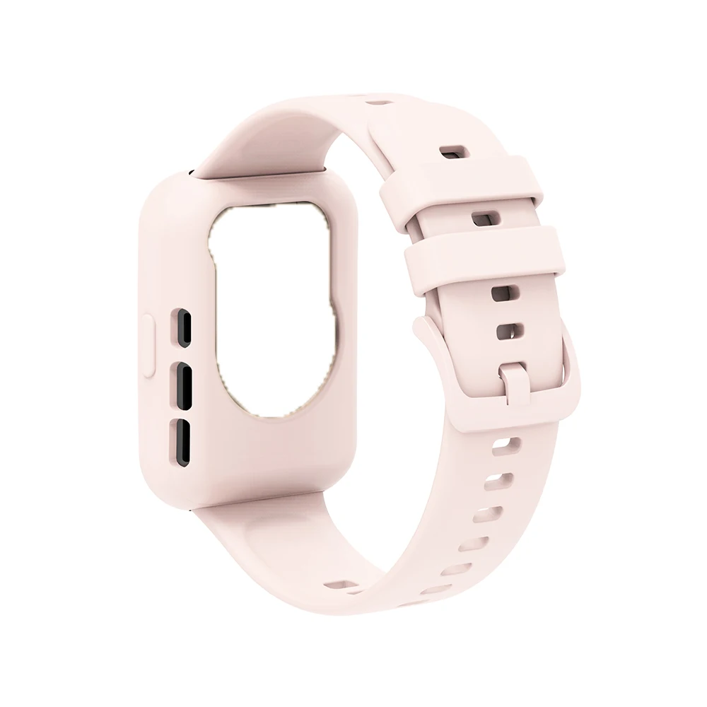 Premium 2-in-1 Silicone Smartwatch Case & Strap Combo - Universal Fit