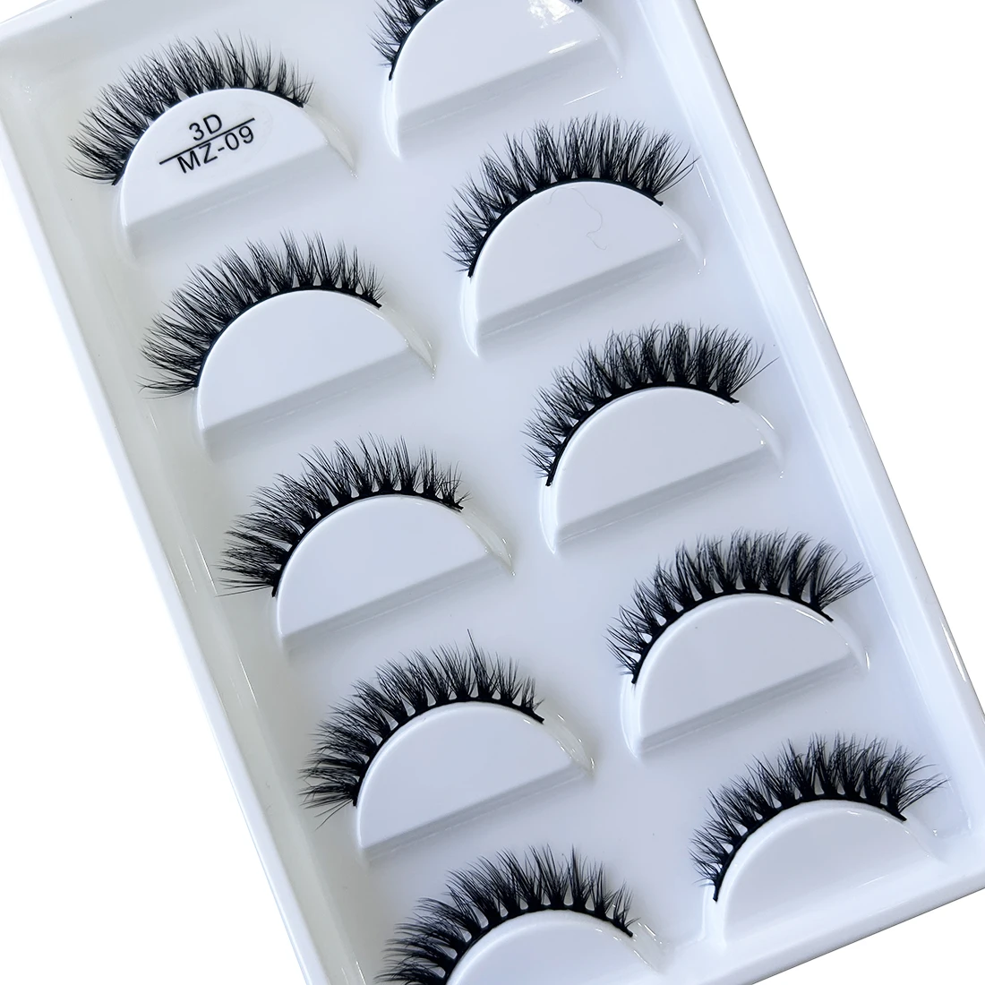 Wholesale 5 Pairs 3D Natural Mink False Eyelashes Makeup Extension Eyelash Fake Eye Lashes Faux Cils Make Up Beauty Cilios 3