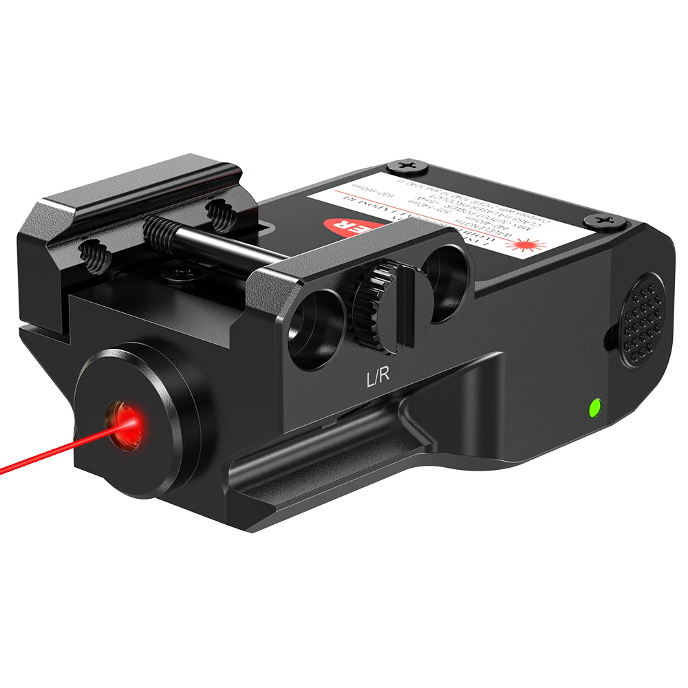 Compact 1023 Magnetic Charging Laser Sight Red/Blue Built-In Lithium Battery Sports & Outdoor Use Compatible laser sight