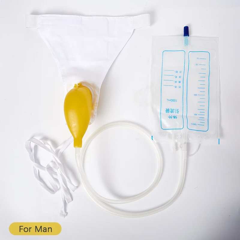 Urinezak, urineverzamelaar, draagbare herbruikbare urinezak voor volwassenen, urinoir voor mannen, vrouwen, ouderen, urinezak voor thuis, bed, slaapkamer (type mensen