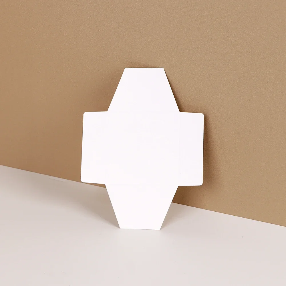 25/50Pcs Ready-made Kraft Paper Foldable Envelope Cards Jewelry Display Necklace Earrings Packages Handmade DIY Accessories
