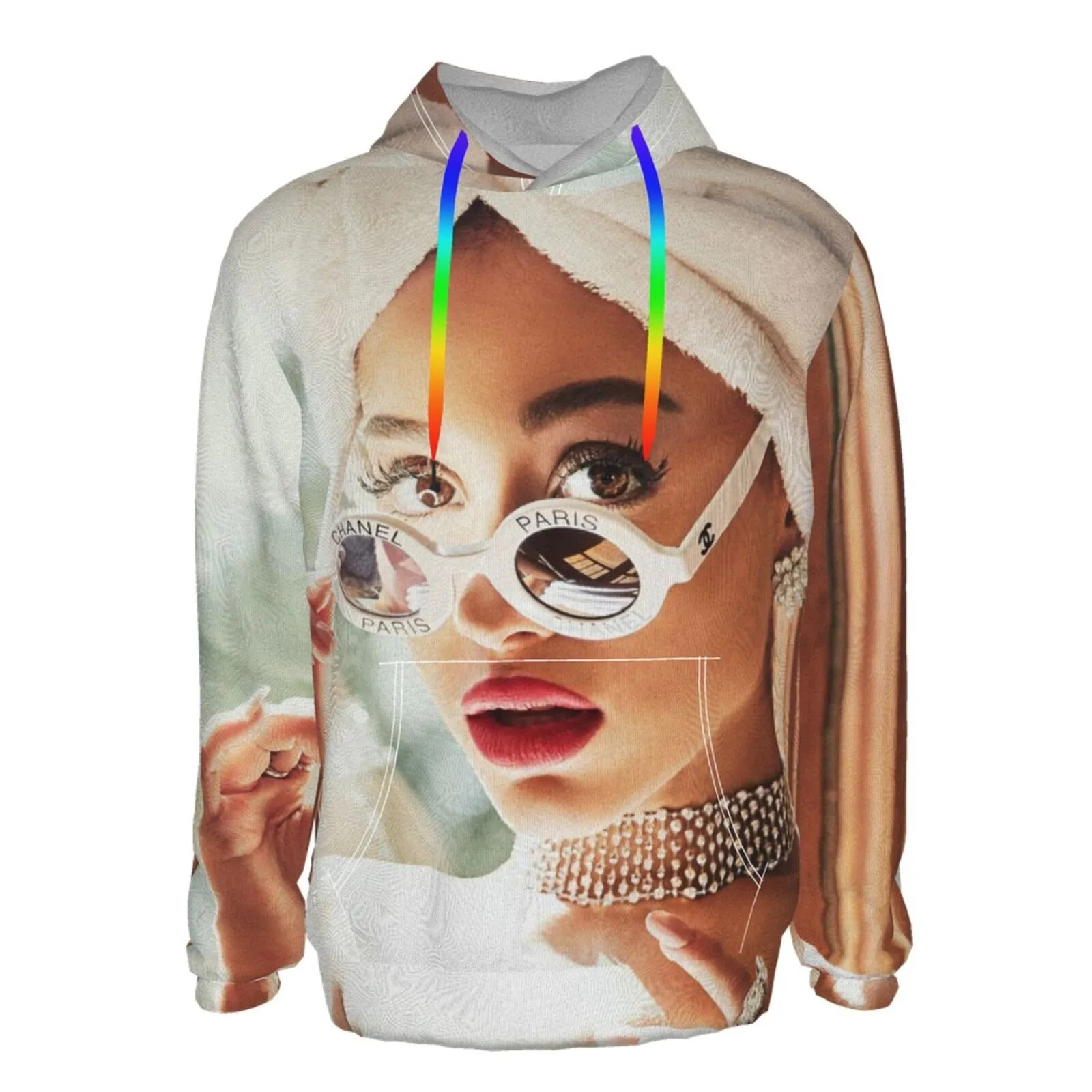 Ariana Grande Hoodie for Women Unisex 2020 Winter Fleece Sweatshirt  Oversized Streetwear Yellow Hoodie Ariana Grande Phone Cases - AliExpress