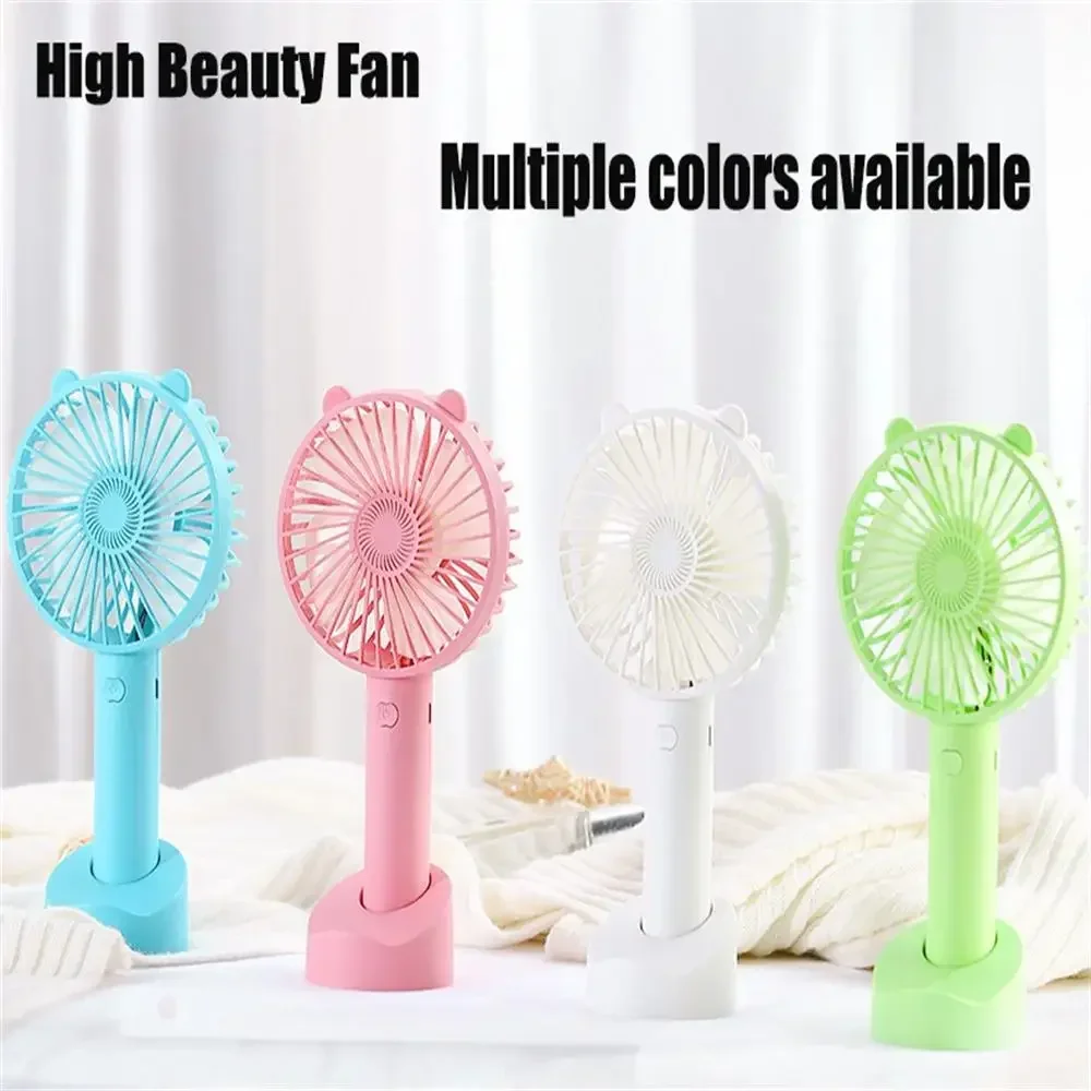 

Silent Charging Gifts Long Enduranc Cooler Portable Small Charging Fan Mini Desk Dormitory Office Student USB Mini Handheld Fan