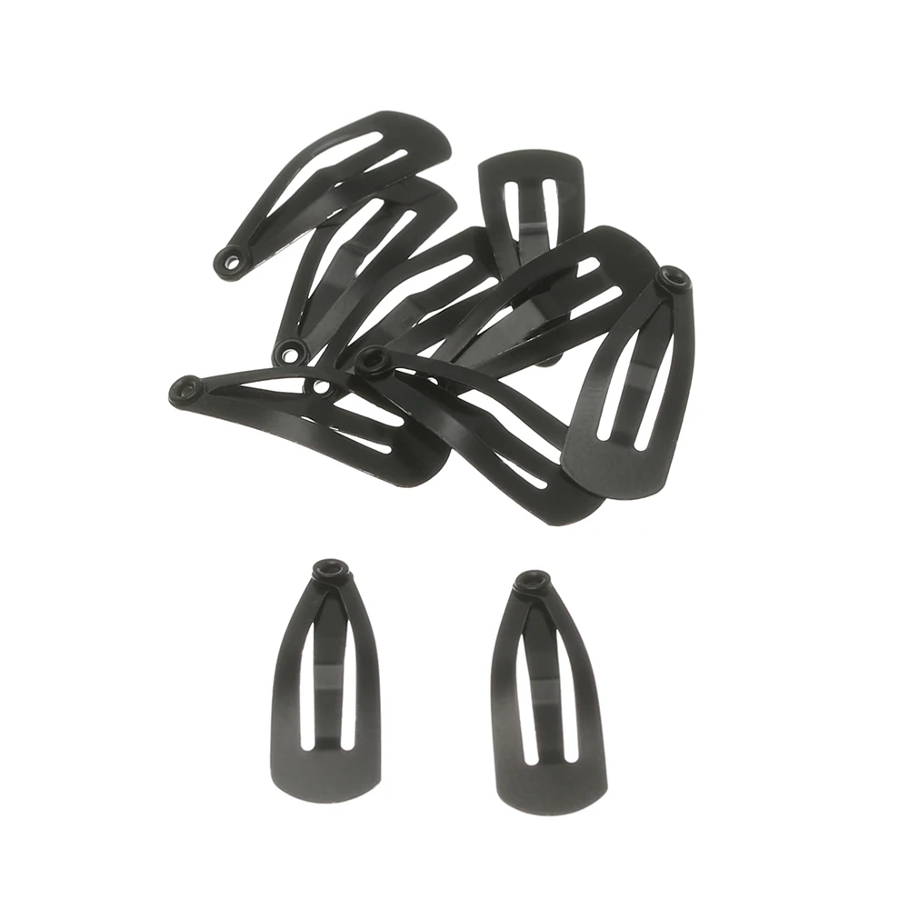 Doll Accessories 10Pcs 1.1/1.5CM Doll Mini Hair Clip Metal Headclip Cute Doll Hairpin Headwear Girl Birthday Gift Children DIY