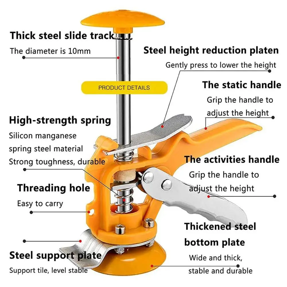 Рисунок 6 - регулировка высоты плитки регулятор