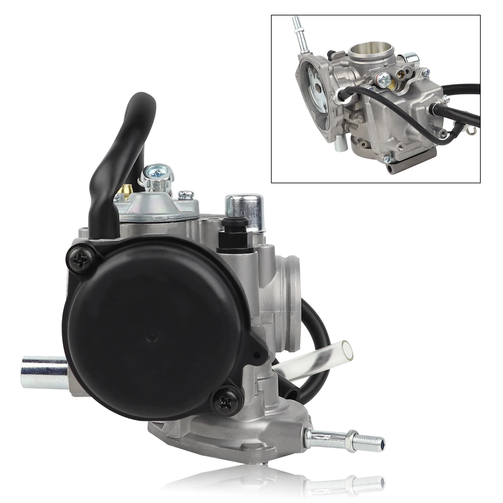 New Carburetor For Yamaha Wolverine 350 2WD YFM350 (2006-2009) - Caltric Replacement Carb 10 thumbnail image