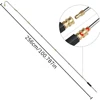 High Pressure Washer Extension Rod 1/4 Inch Connection Nozzles for Roof Gutter Cleaning Tools Connecting Rod 3