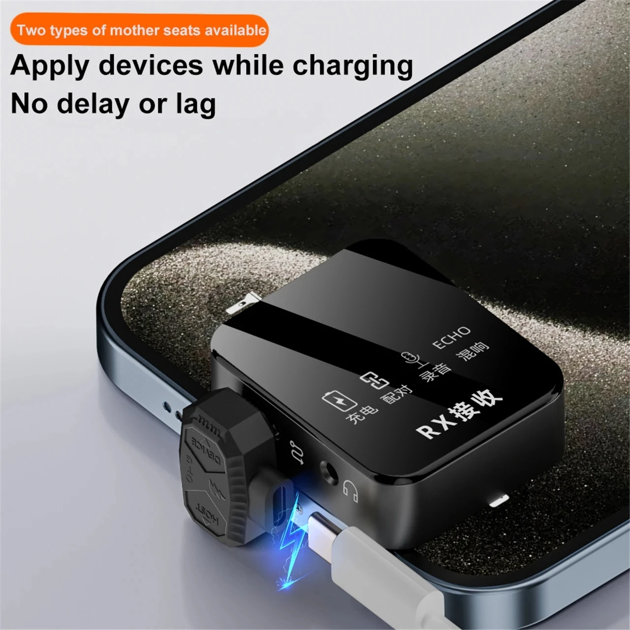 U-shaped Lighting Type C OTG Adapter Fast Data Transfer USBC Charging Converter for microphone Steam Deck/Nintendo Switch IOS 5V electrical sockets adapter