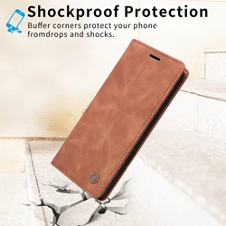Ultrathin Leather Flip Case Business Wallet Phone Cover - Galaxy A04 (Brown (YTB - 06))