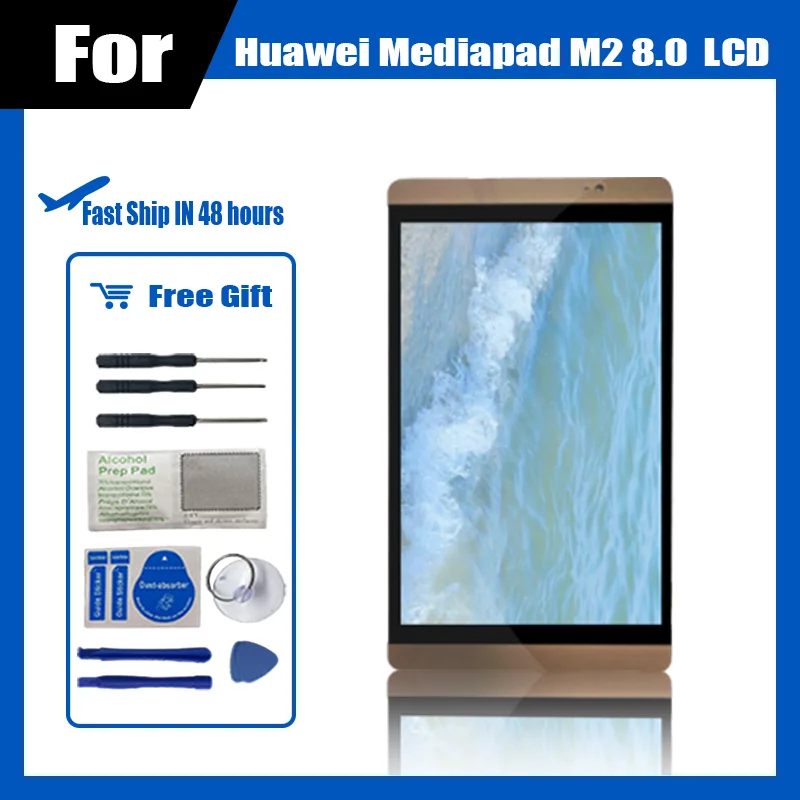 

Original For Huawei MediaPad M2 10.0 M2-A01 A01W M2-A01L / M2 8.0 M2-801L LCD Display With Touch Screen Panel Digitizer Assembly
