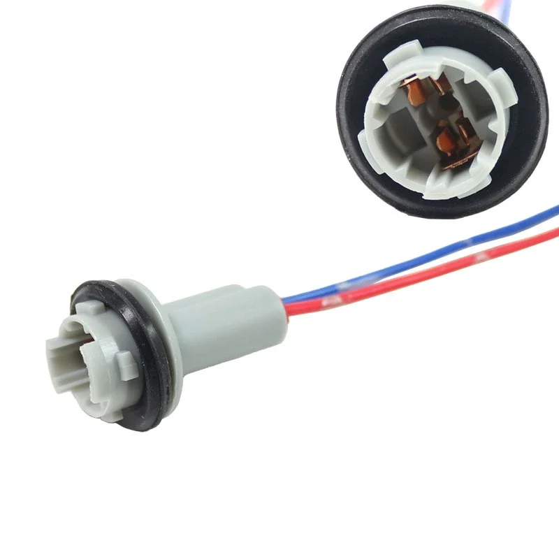 Lamp Holder LED Bulb Base Adapter 2Pcs T10 T15 for Vehicle Lights