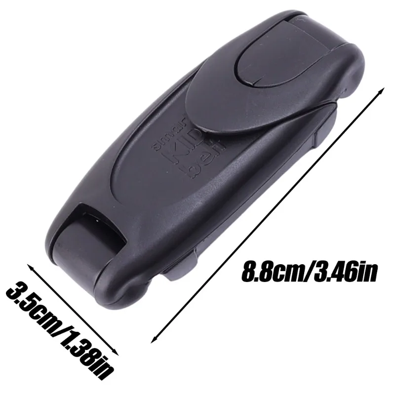1/2PCS Car Safety Seat Belt Buckle Clip Seatbelt Stopper Adjuster Clip To Relax Shoulder Neck Car Strap