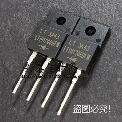 High - Current 600V TO220F - 2 Power Transistors - Pack of 10 (LTTH1206DFW)