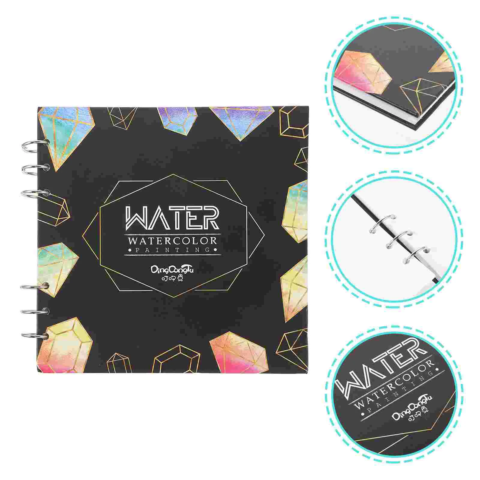 

Pocket Notebook Sketchbook Watercolor Books Colored Lead Paint Small Sketchbooks For Artists