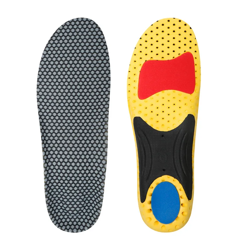 Orthopedic Flat Feet  Arch Support Insert Feet Care Insoles Orthotic Breathable Running Sports Cushion Pad For Men Women
