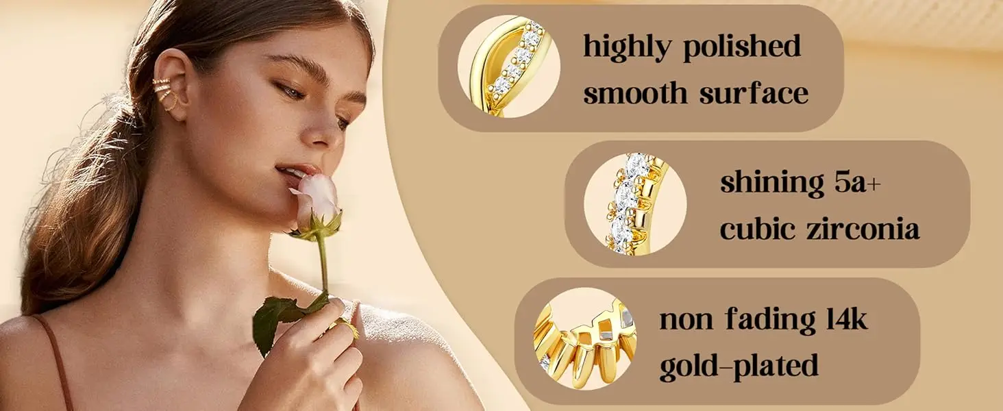 clip on earrings women