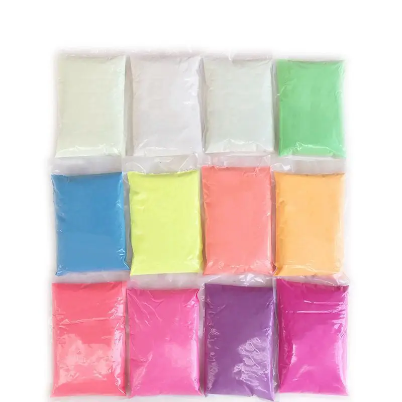 Phosphor Noctilucent Powder Glow In The Dark Luminous Powder Pigment Bright Luminescent Nail Art Glitter 10g/bag nail powder nail glitter nail pigment nail decoration nail decorations luminous pigment