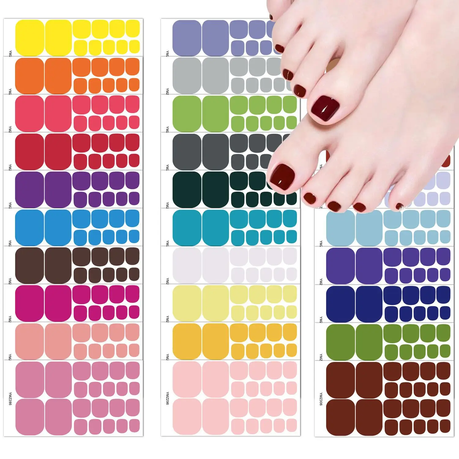 Nail Stickers Manicure Decals Waterproof Fashion Nail Art Decoration nail stickers nail decals