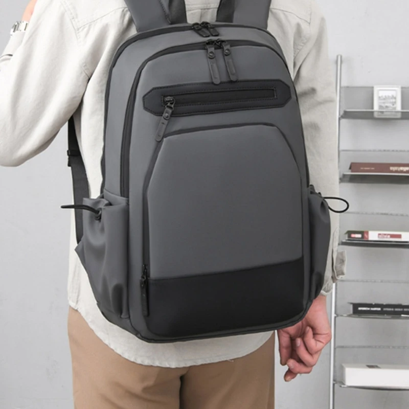 Waterproof Travel Backpack for Men Business 15'' Laptop Backpack School Bookbag