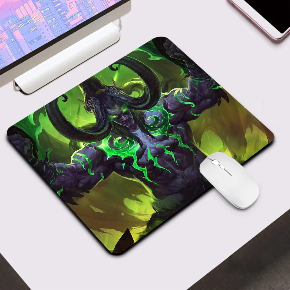 World Of Warcraft Illidan Small Gaming Mouse Pad Xxl Computer Office Mousepad Laptop Keyboard Pad Desk Mat Pc Gamer Mouse Mat