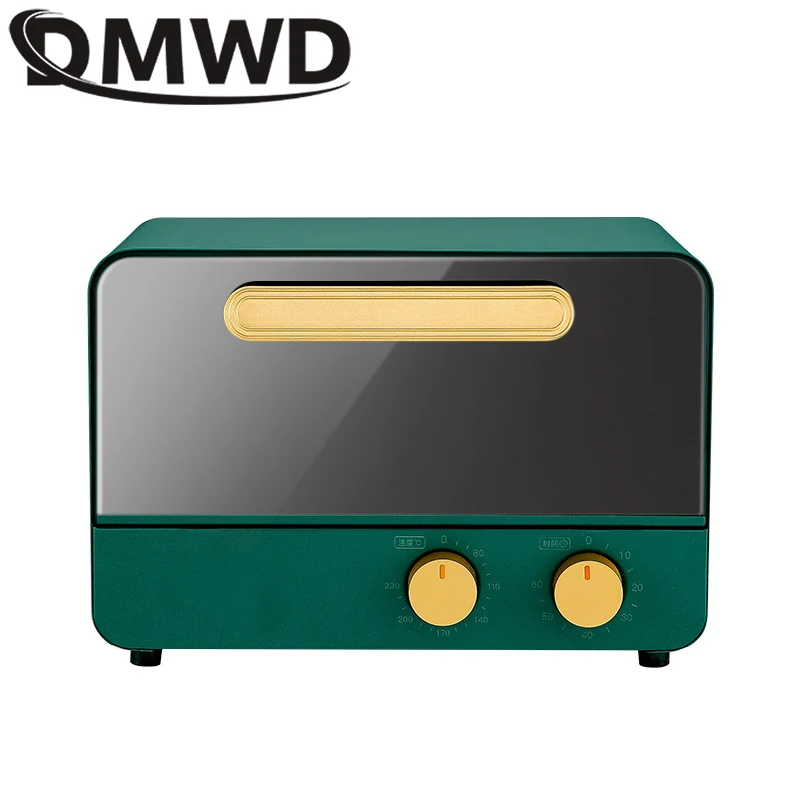 

MDWD Mini Multifunctional Bake Oven 12L Household Cookies Cake Chicken Pizza Crepe Baking Machine Household Electric Ovens