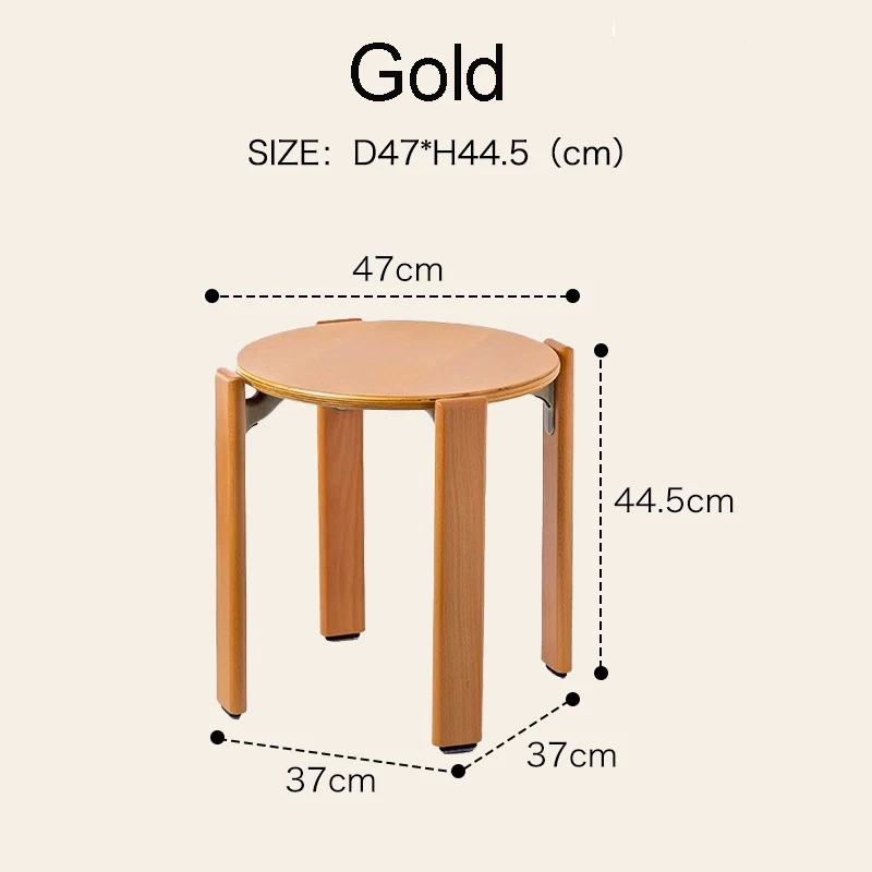 gold stool