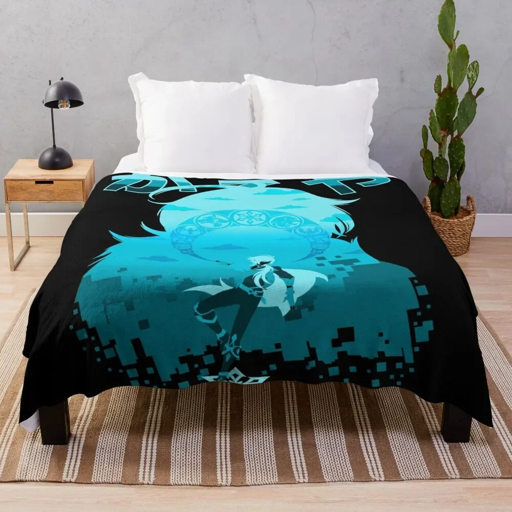 

GENSHIN IMPACT KAEYA Throw Blanket christmas decoration For Baby For Decorative Sofa Blankets