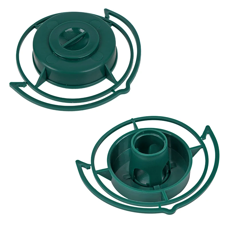 Recycle Empty Soda Bottle Top Bird Feeder Hanging Outdoors Fill Plastic Bottle with Seed Twist on Feeding Tray 1PC/ 2PCS