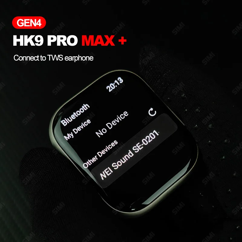 HK9 Pro Max + Gen4 AMOLED Ʈ ġ  NFC ħ ChatGPT  ٹ Ʈġ ø 9 ɹڼ  ġ 2024