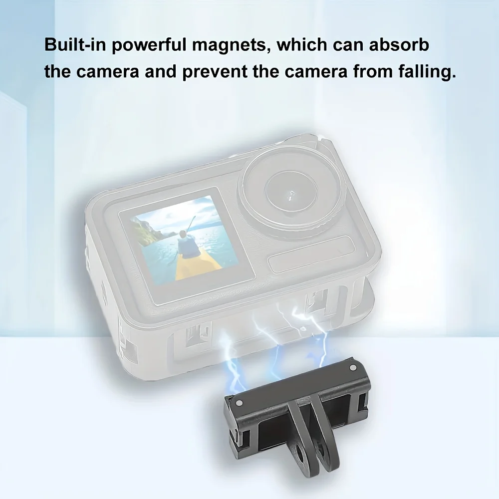 OSMO 360 Action 5/4/3 Magnetic Quick-Release Adapter with Screw & Tripod Mount for DJI Osmo 360 Action 5 PRO 4 3 Action Camera