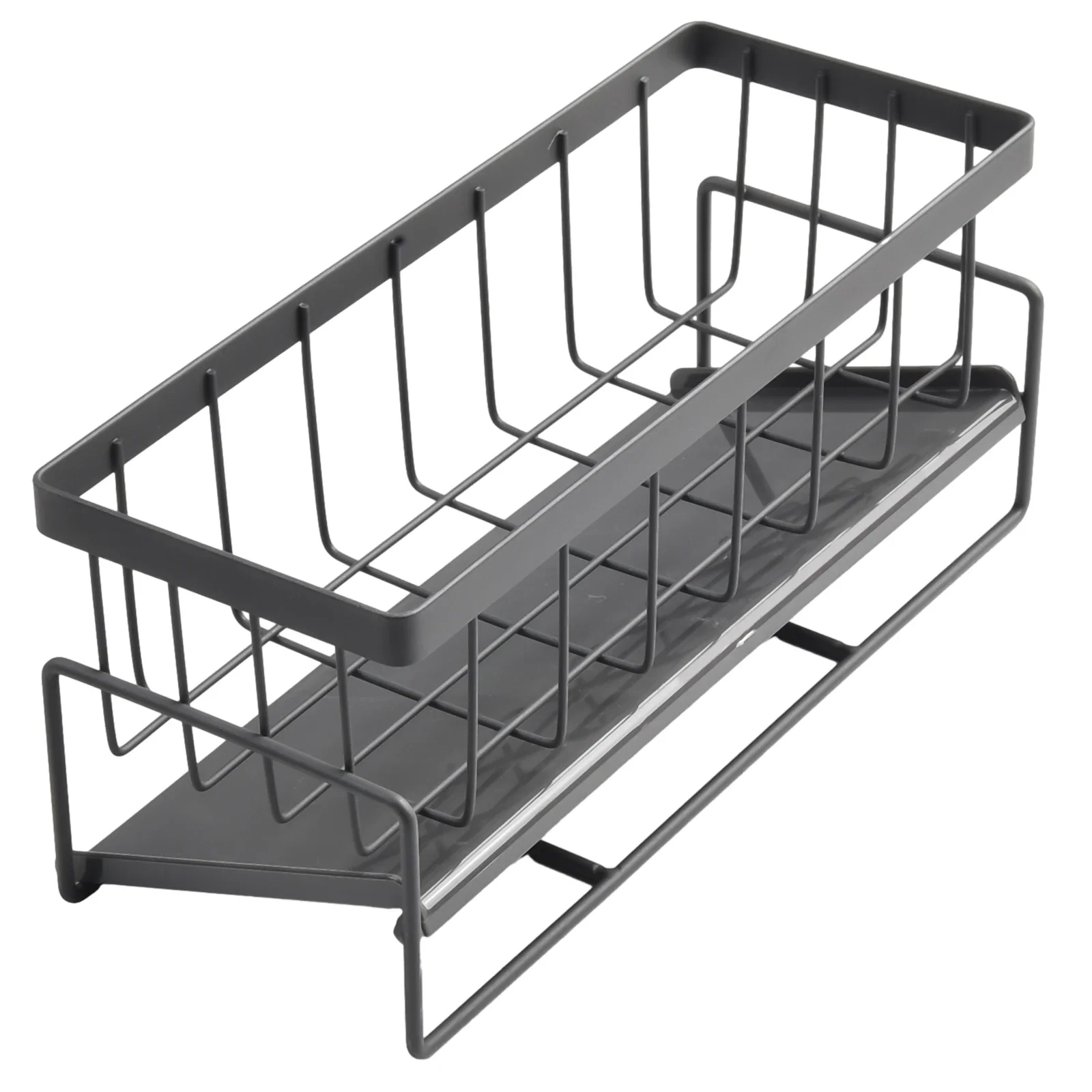 

With Rod Holder Kitchen Storage Stainless Steel Drain Tray For Kitchen Organization Sink Drain Organization Racks