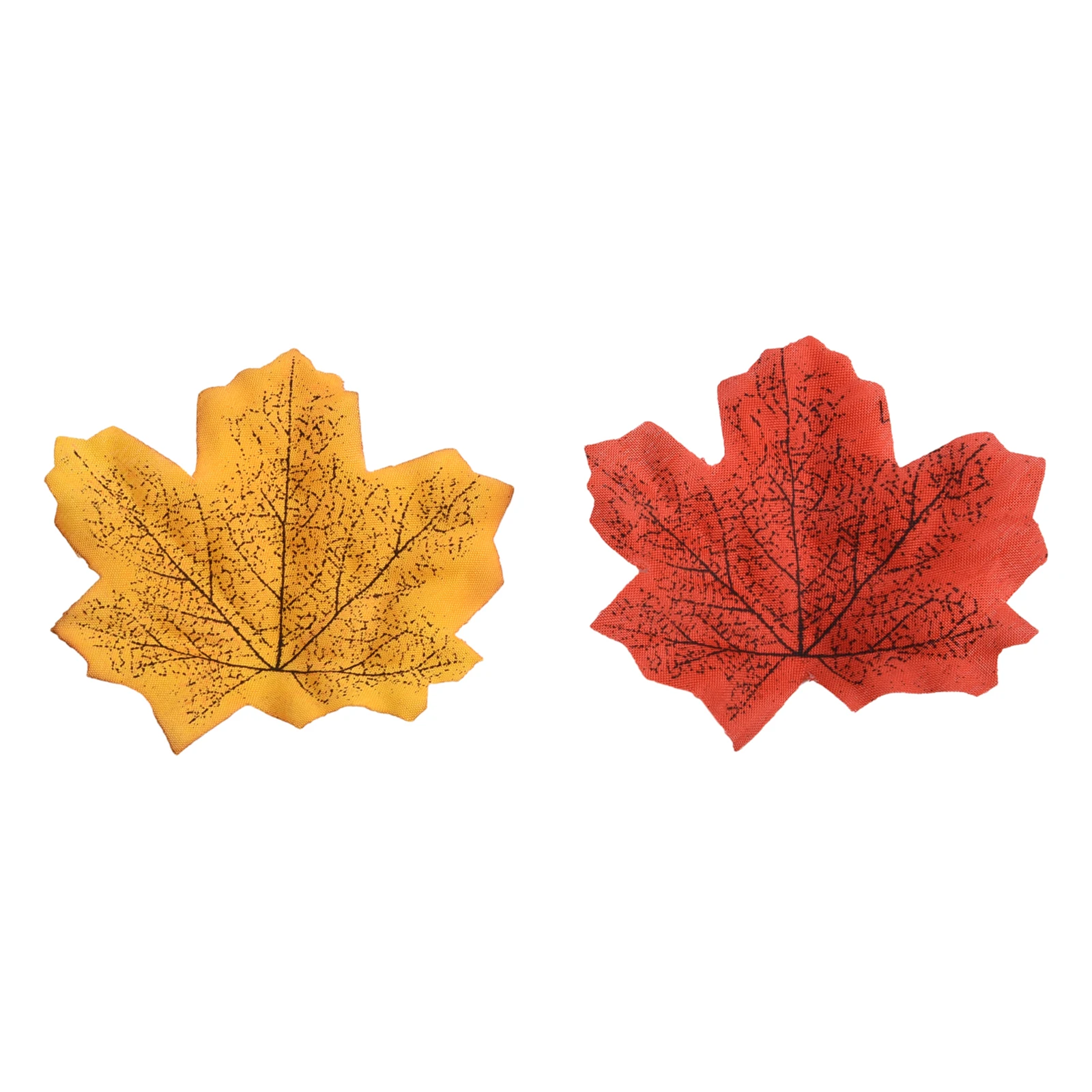100/200pcs Herbst Ahornblatt fallen gefälschte Seiden blätter Handwerk Hochzeits feier Dekor für zu Hause Hochzeits feier Weihnachts dekoration 8*8cm – Detail 14