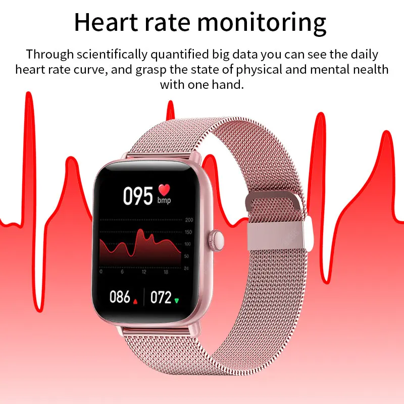 LIGE 1.69 &&Ʈ ð Ǯ ġ  ƮϽ ƮĿ Ʈ   ˶  Smartwatch For ȵ̵ iOS