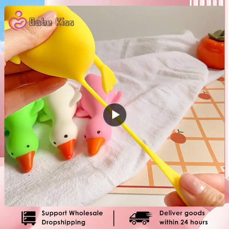 

Antistress Duck Squeeze Toys Goose Cute Kawaii Animals Vent Toys for Kids Adults Decompression Stretch Toys for Children