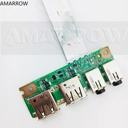 Enhanced Laptop USB Audio Jack Adapter Board (Board with cable)