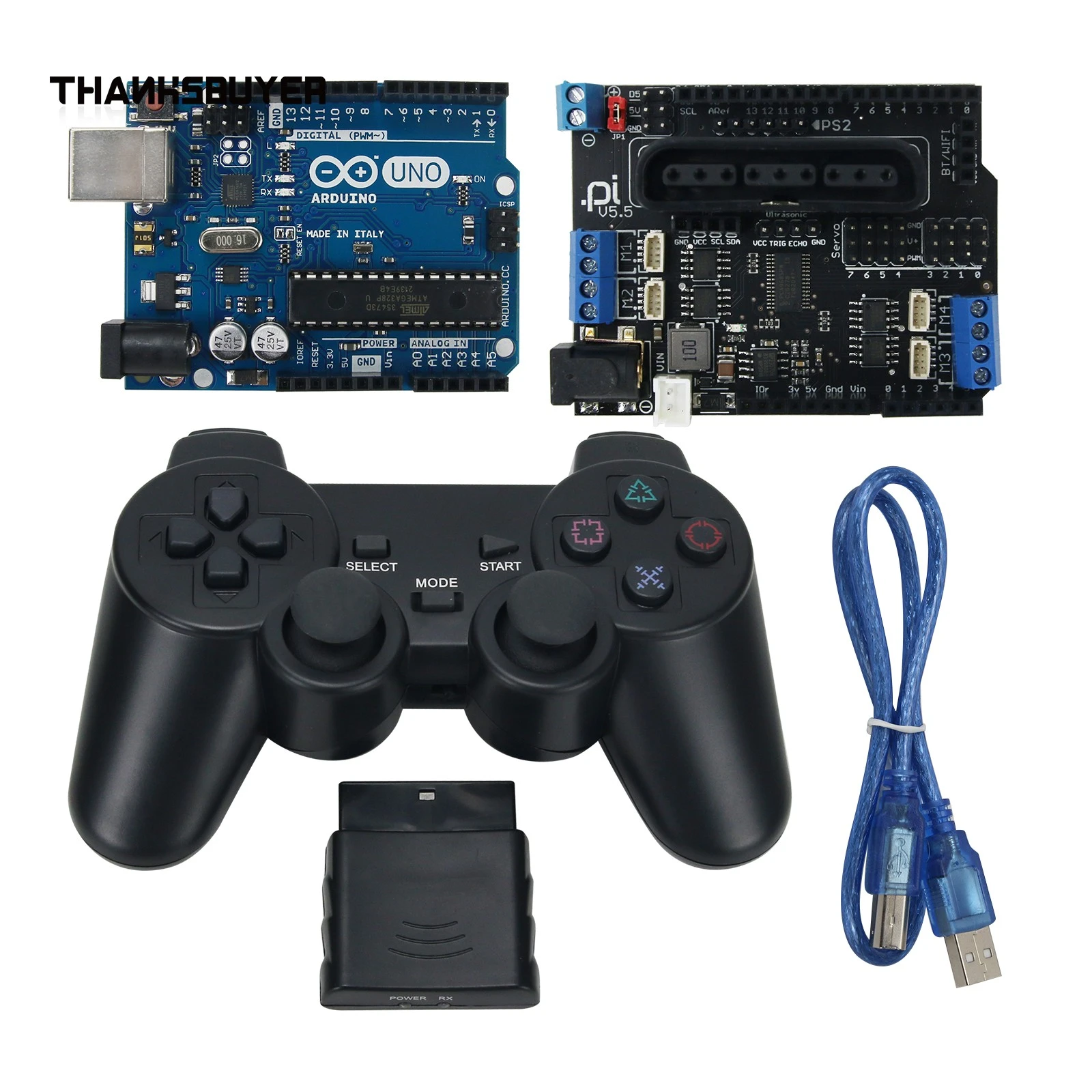 2021 New Version Arduino Shield Expansion Board 612v With 4 Channels