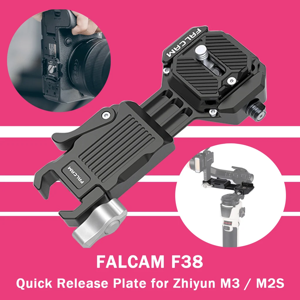 FalcamF38QuickReleasePlateAdapterforZhiyunCraneM3M2S