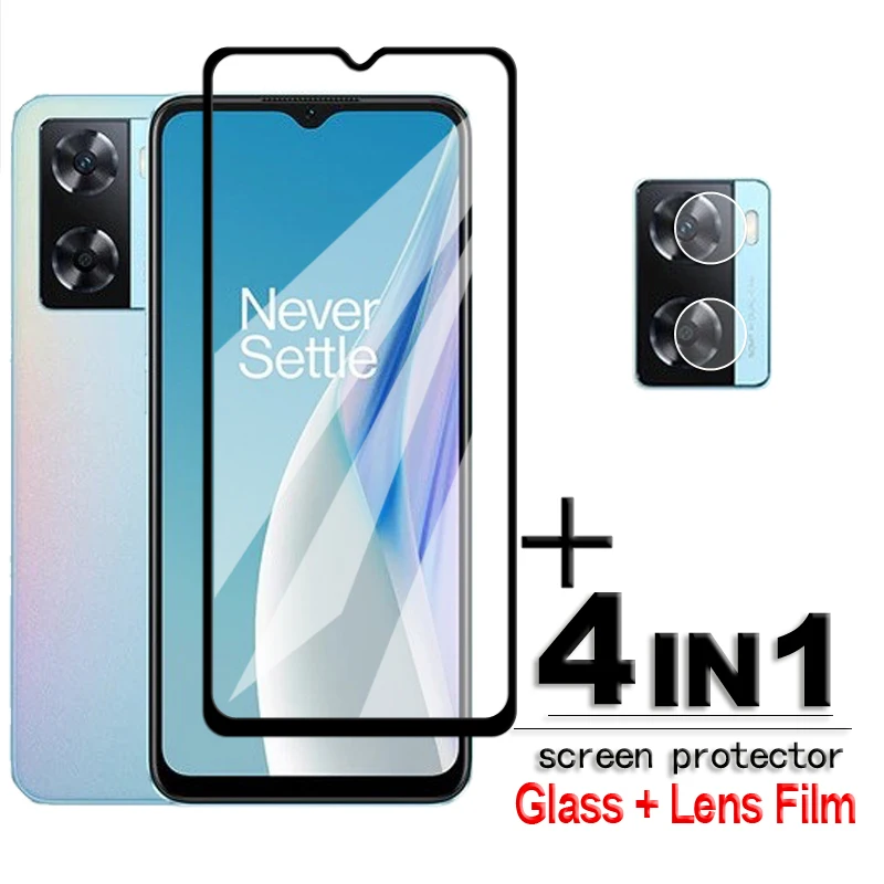 For OnePlus Nord N20 SE Glass Nord N20 SE Tempered Glass 2.5D Full Cover Screen Protector For Nord N20 SE Lens Film 6.56 inch чехол mypads как будто я специально лучше всех для oneplus nord n20 se задняя панель накладка бампер