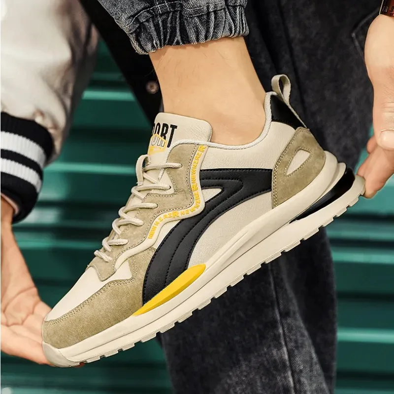 

2023 Men's New Sports Shoes Lace Up Spring and Autumn New Fashion Casual Shoes Men's Classic Shoes Zapatillas De Mujer
