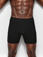 Boxer Mi-Long en Coton pour Homme, Sous-Vêtement Masculin, Sexy, Zones Me Goals Box, Slip Calvin Hot, 10 Pièces 6