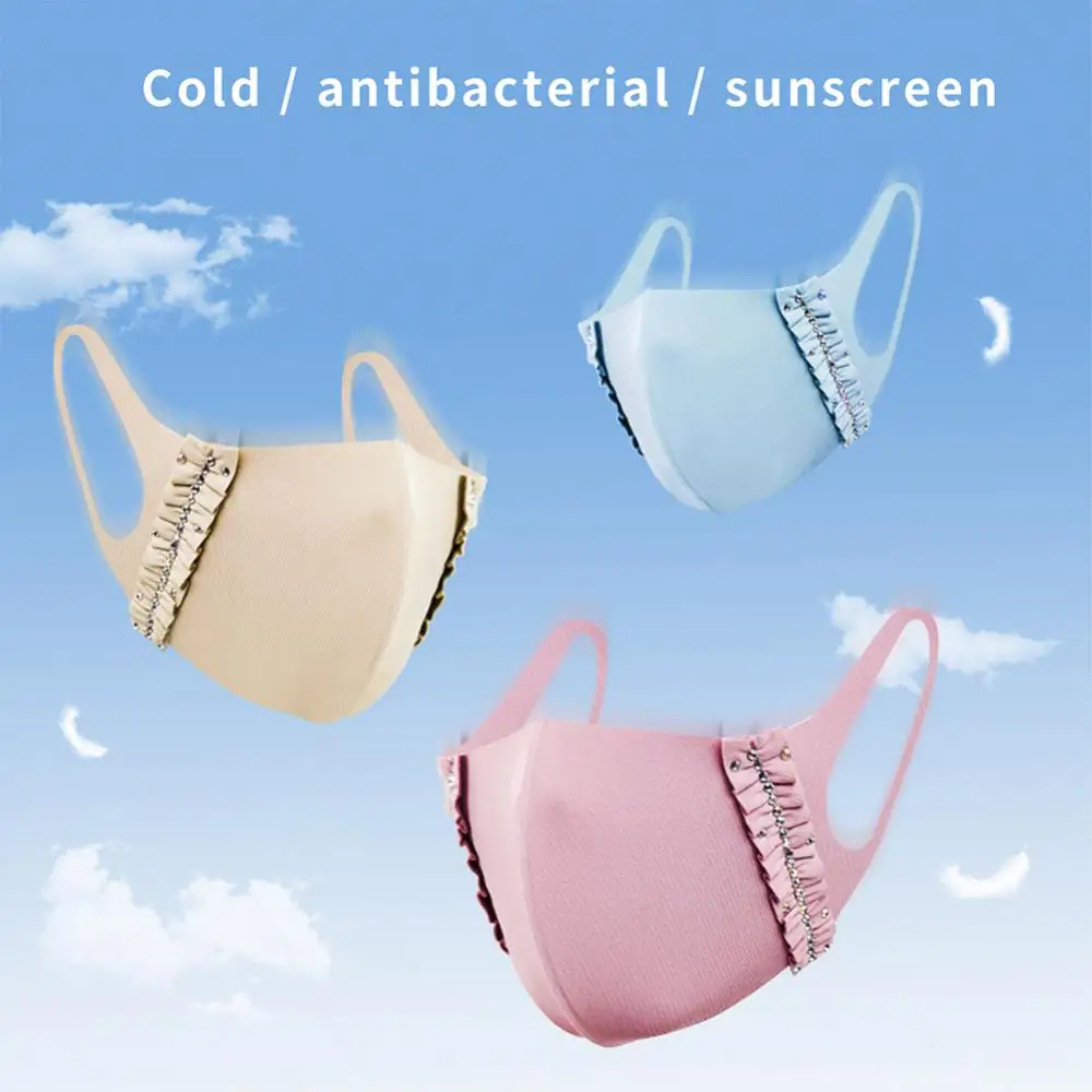 1~4PCS Protective Mask Breathable Reusable Home Accessories Protection Mask Stereo Mask Eye Protection Household 3