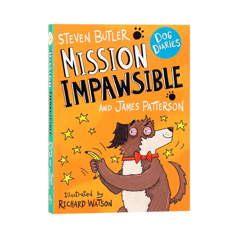 

MiluMilu English Original Dog Diaries: Mission Impawsible Chapter Book Dog's Diary ： Irresponsible Task 6-9 Children's