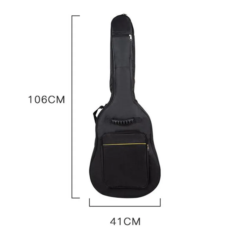 40 41 Inch Acoustic Guitar Bag Double Strap Waterproof Cotton Padded Guitar Backpack Case Musical Instrument Bag guitar bag