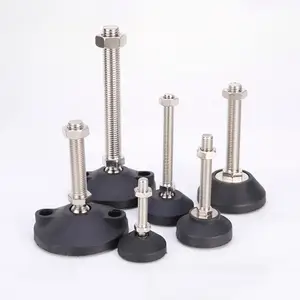 4 Pcs Adjustable Table Foot Table Desk Furniture Leg Screw Levelling Foot  Glide Leveler Feet M8x10/14/18/28mm Thread /base 30mm - Furniture Legs -  AliExpress