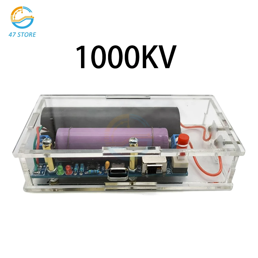 Transformador de Alta Freqüência Boost Board Inverter Pacote de Alta Tensão Módulo Faça Você Mesmo Kit 1000kv dc