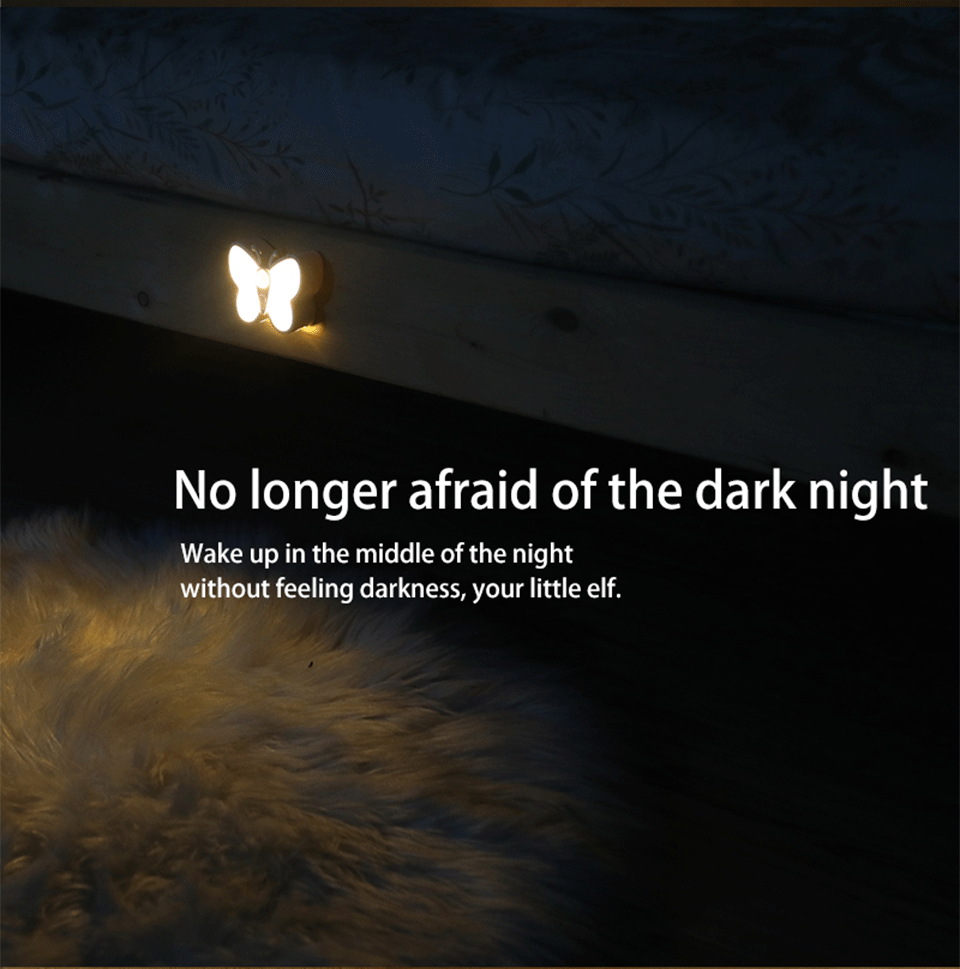 Description Picture 5 of itemKitchen Cabinet Storage Led Motion Sensor Light Rechargeable Wireless Lamp for Bedroom Bedside Under Cabinet Closet Nightlight