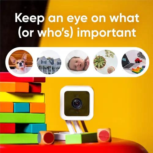 Wyze Cam v3 실내 및 실외 와이파이 보안 카메라, 1080p HD 컬러 나이트 비전, 양방향 오디오, Alexa Google Assistant와 연동 6