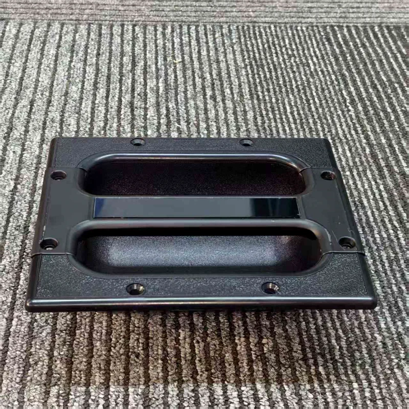 MW Audio 4 Stück 173x147x62mm Line-Array-Lautsprechergriff, verstärkter Stahl-Einbaukabinettgriff für Pro-Audio-Ersatz – Detail 6