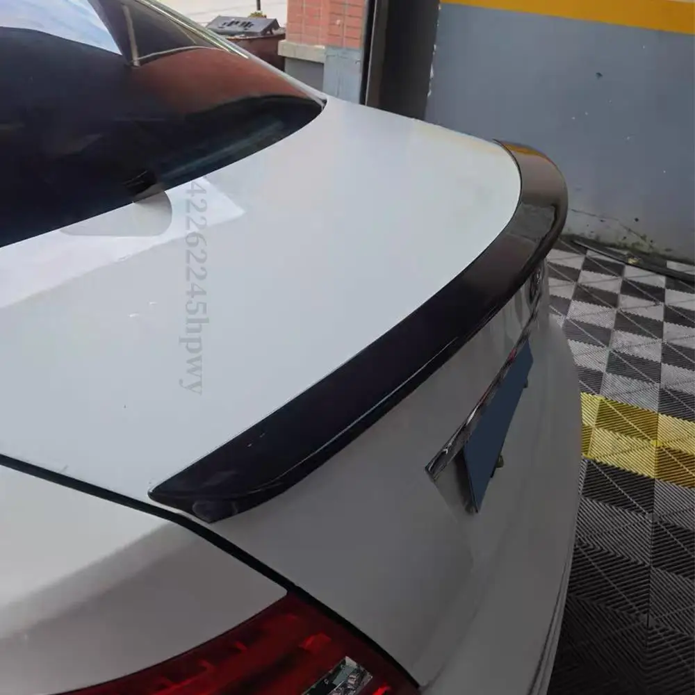 Terisass Heckspoiler Für Mercedes C-Klasse C204 Coupé 2011-2014 - Schwarz Glänzend
